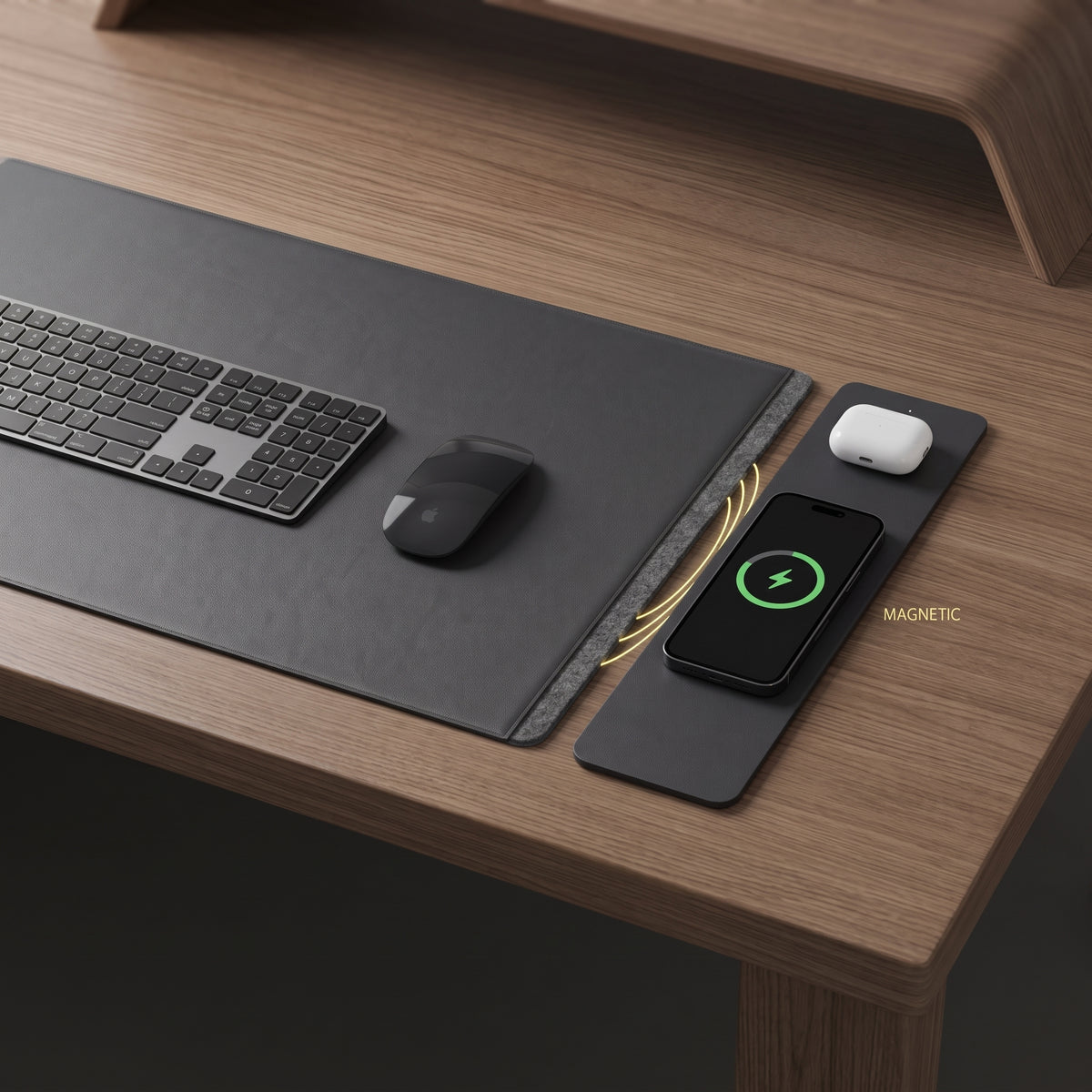 Gridify Wireless Charging Desk Mat
