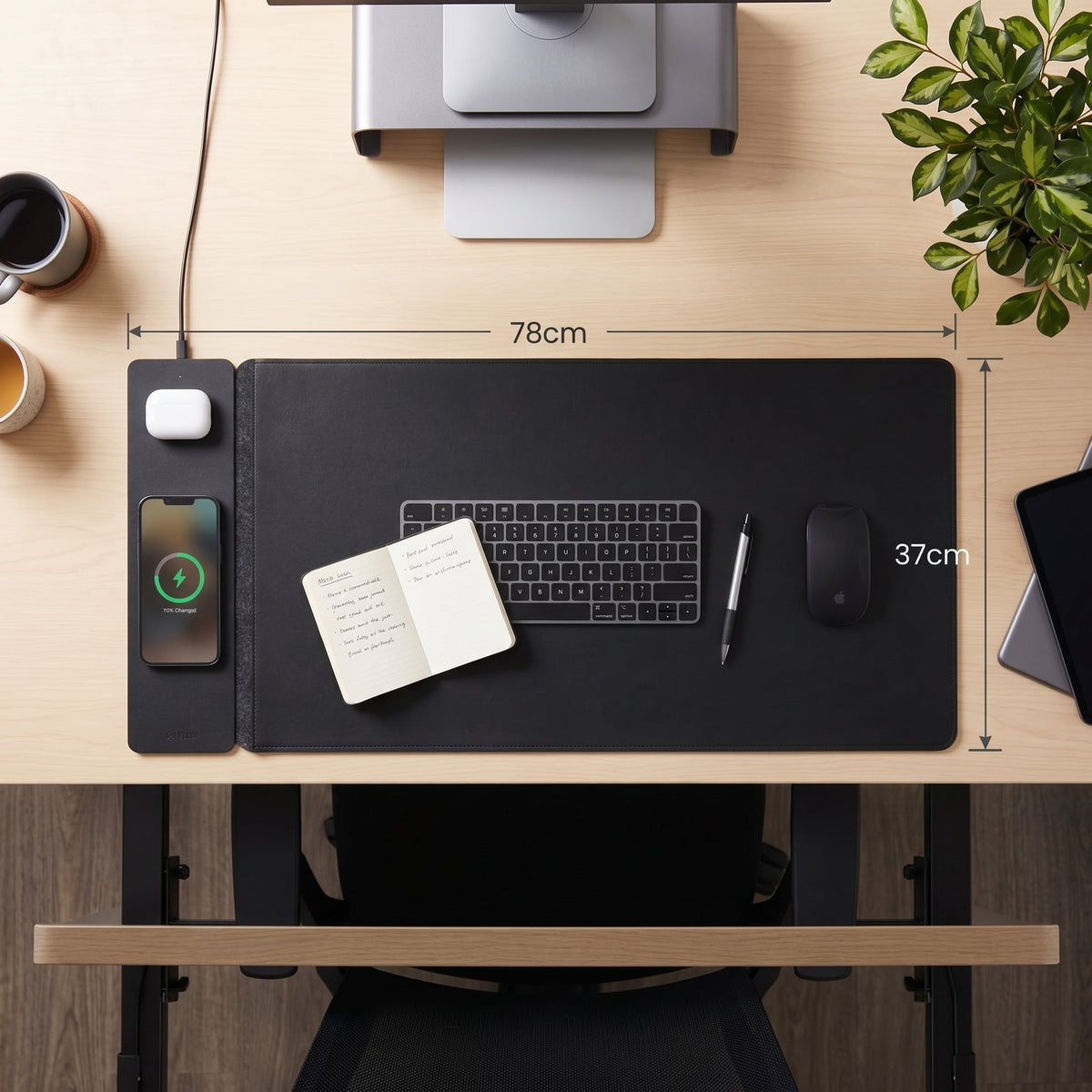 Gridify Wireless Charging Desk Mat